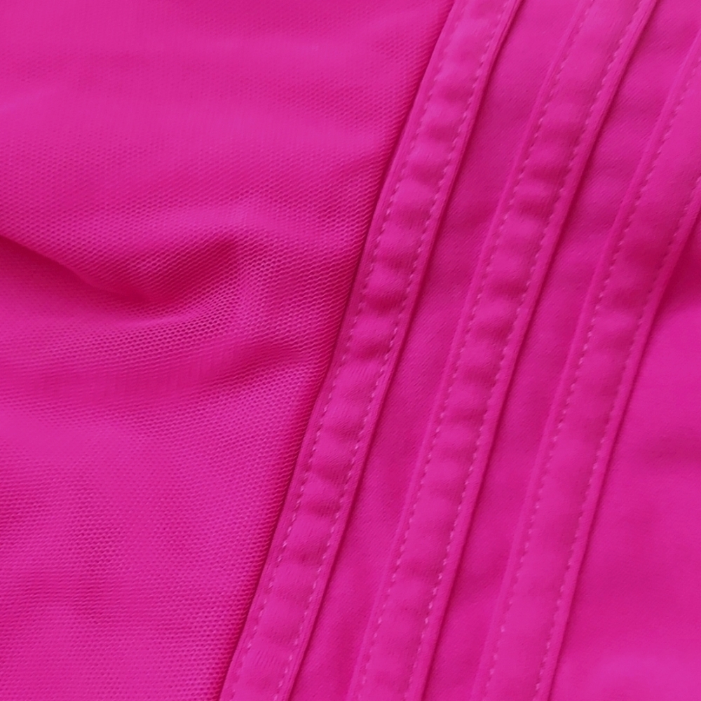 adidas Girls Hot Pink Athletic Skort - Picture 5 of 6